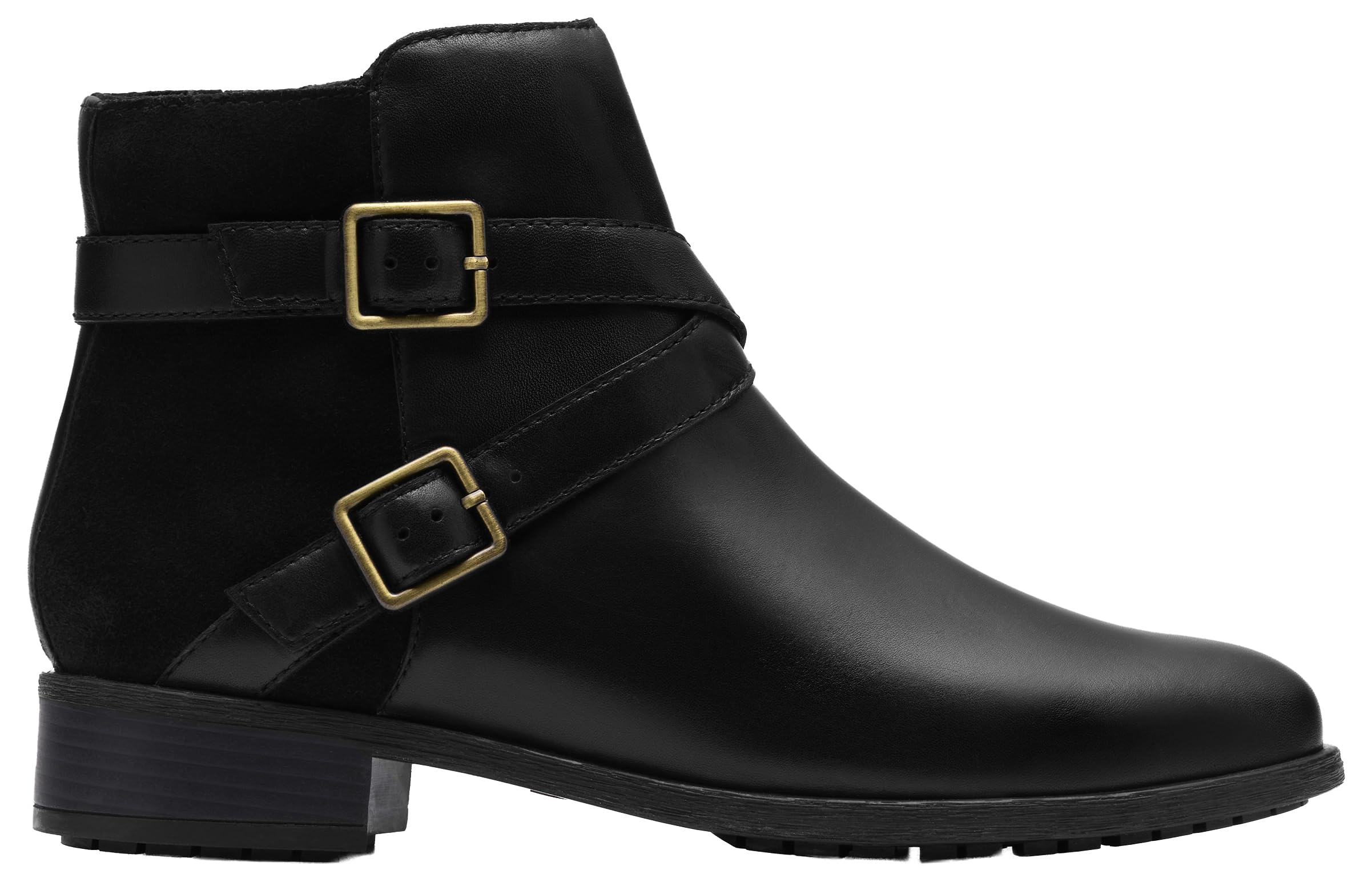 Clarks Havisham Bay Womens Black Leather, 4.5