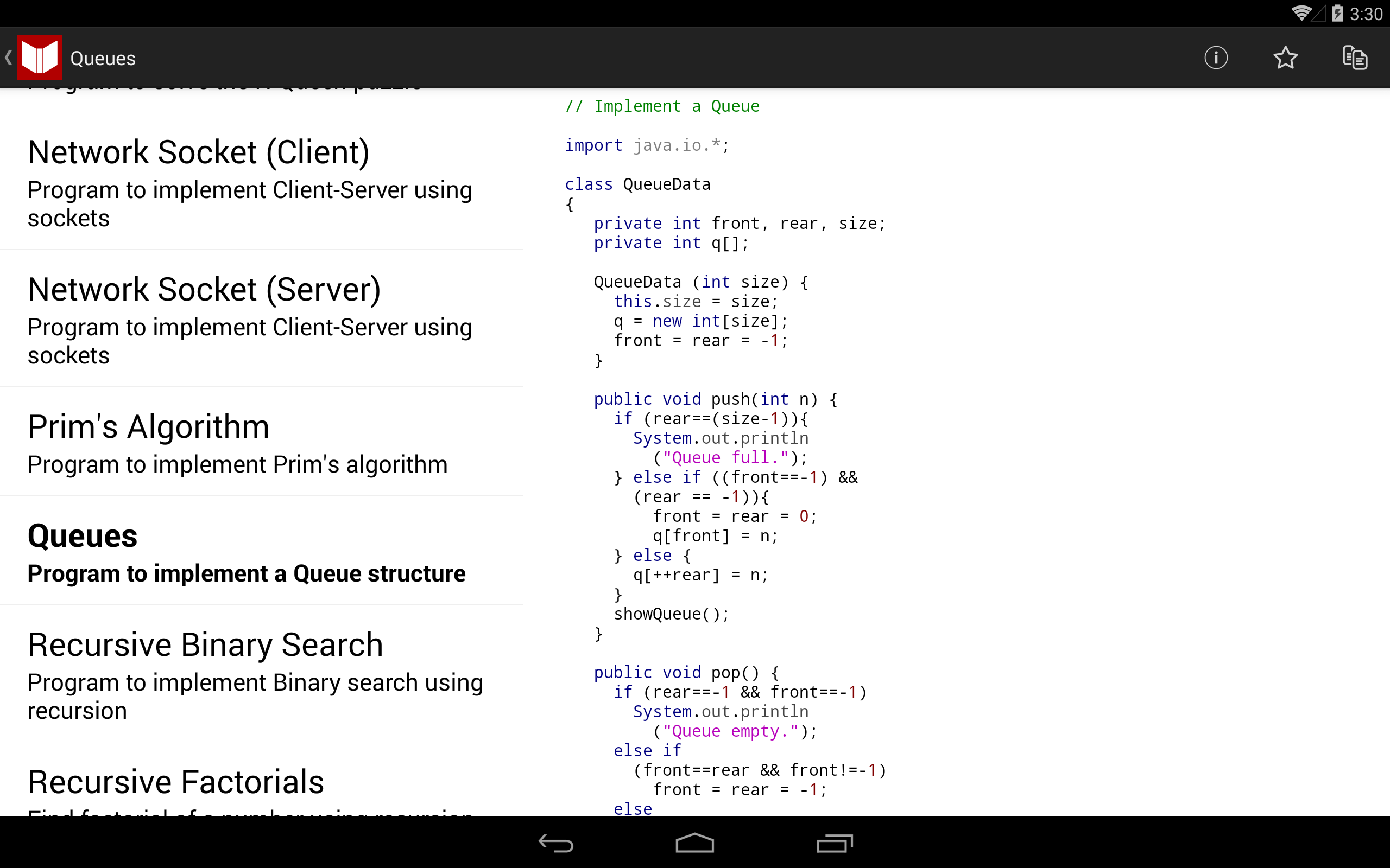 aiuto: Java, C++ & Assembly Reference - App on Amazon Appstore