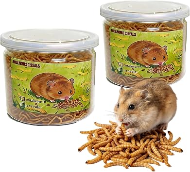 Hamster Treats 2Pack 300mL Each 10.14 fl oz Each Chews Hamster Stuff for Hedgehog Sugar Glider Gerbils
