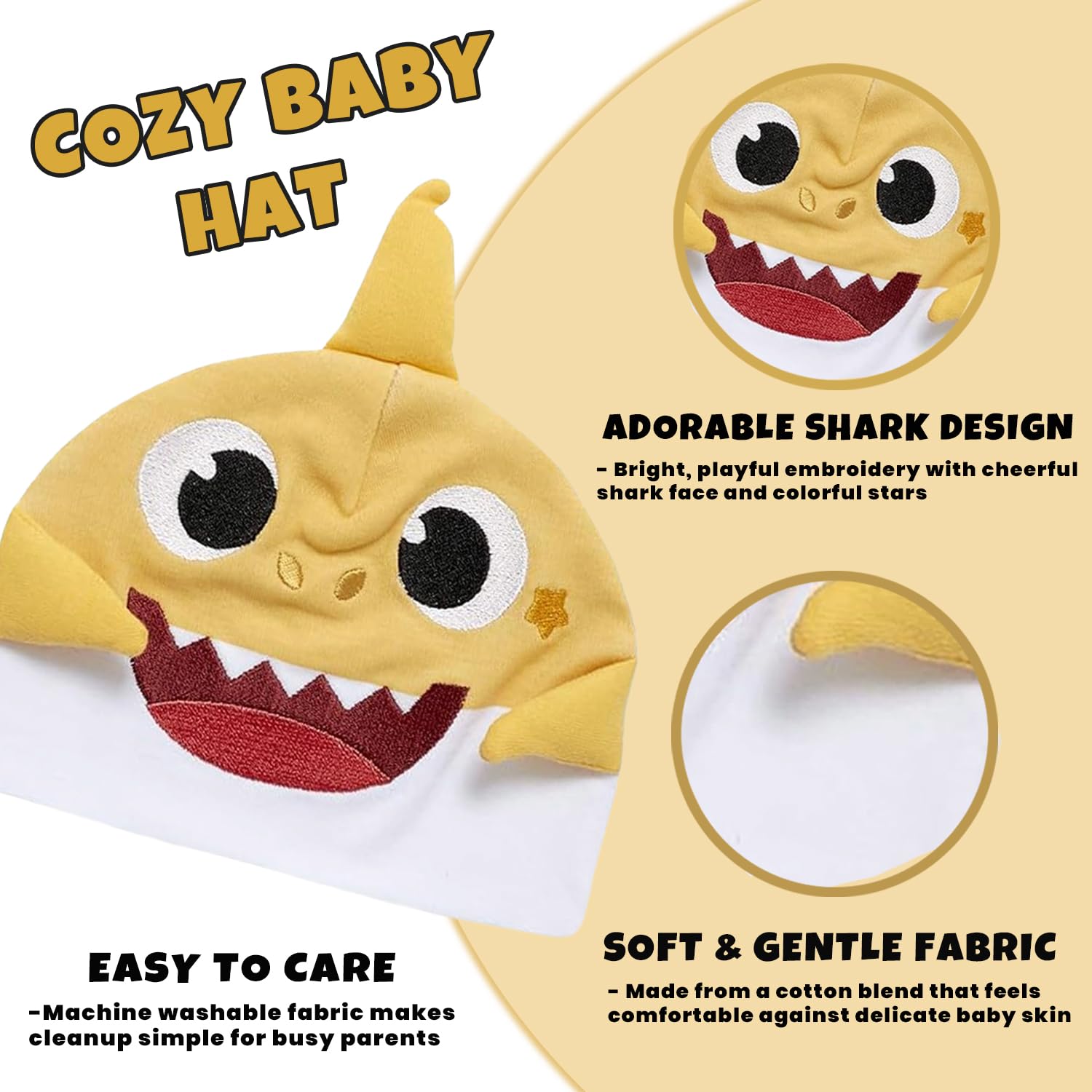 Nickelodeon Set de regalo para niños recién nacidos – Take Me Home gorro de algodón, manoplas y calcetines