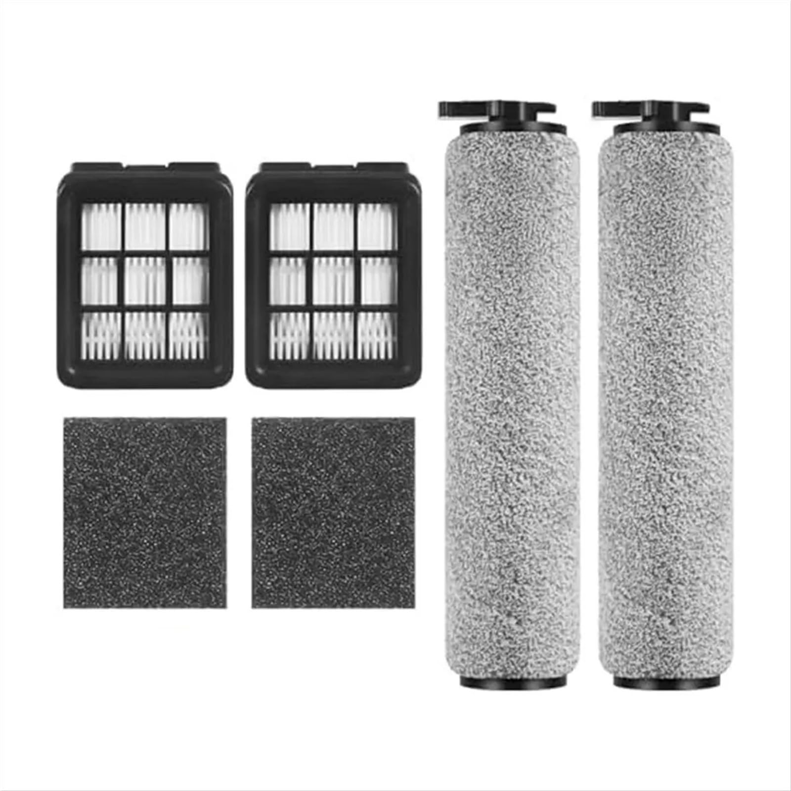 Ersatz-Bürstenrollenfilter-Set, Kompatibel Mit Bissell, HF3 3649A Staubsaugerfiltern, 2 Bürstenrollen for Mehrere Oberflächen