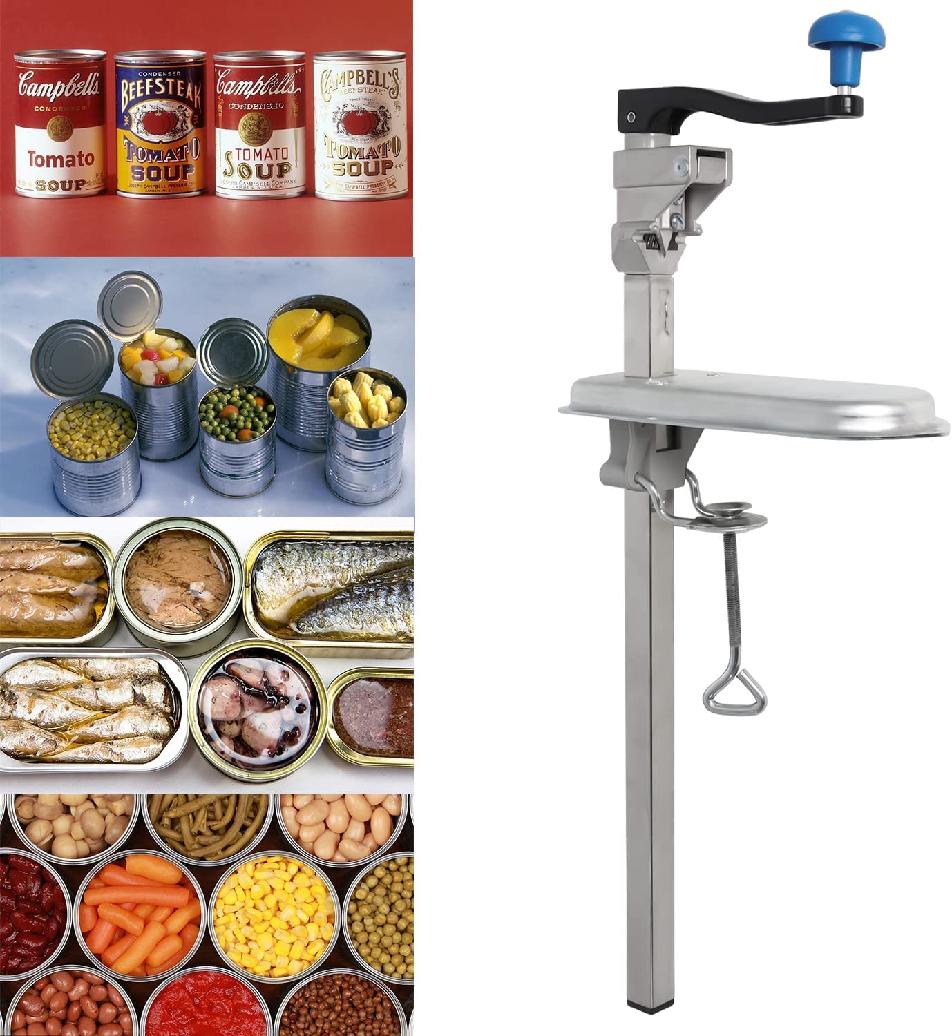 Abrelatas de Mesa Commercial #10 Compatibles con Edlundd Old Reliable