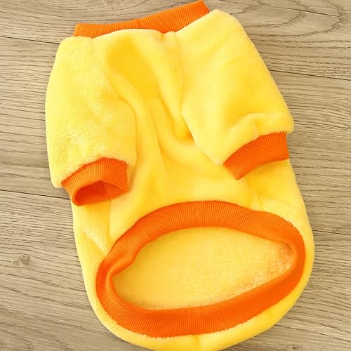 Miniatura 8 de Ropa para cachorros, suéter de invierno cálido, franela de terciopelo para mascotas, gatos, lindo forro polar de frutas, peluche de bichón