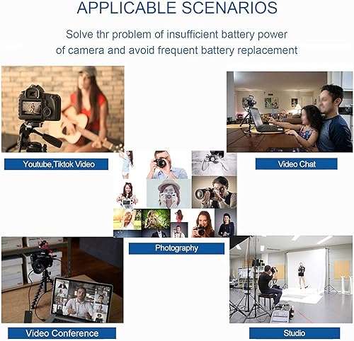 Miniatura 5 de NP-W126 Batería ficticia CP-W126 Acoplador DC Adaptador de corriente alterna para Fujifilm X100F X100V XS10 XE3 XT30 XT1 XT2 XT3 XT20 XT100 XT200