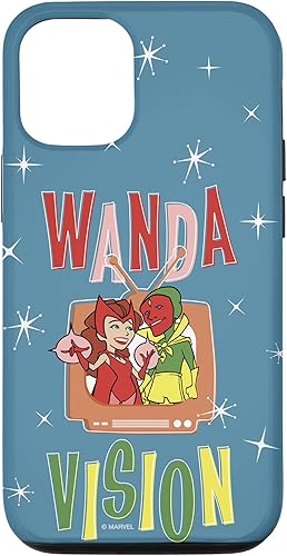 Funda para TV retro WandaVision Wanda & Vision para iPhone 13 Marvel