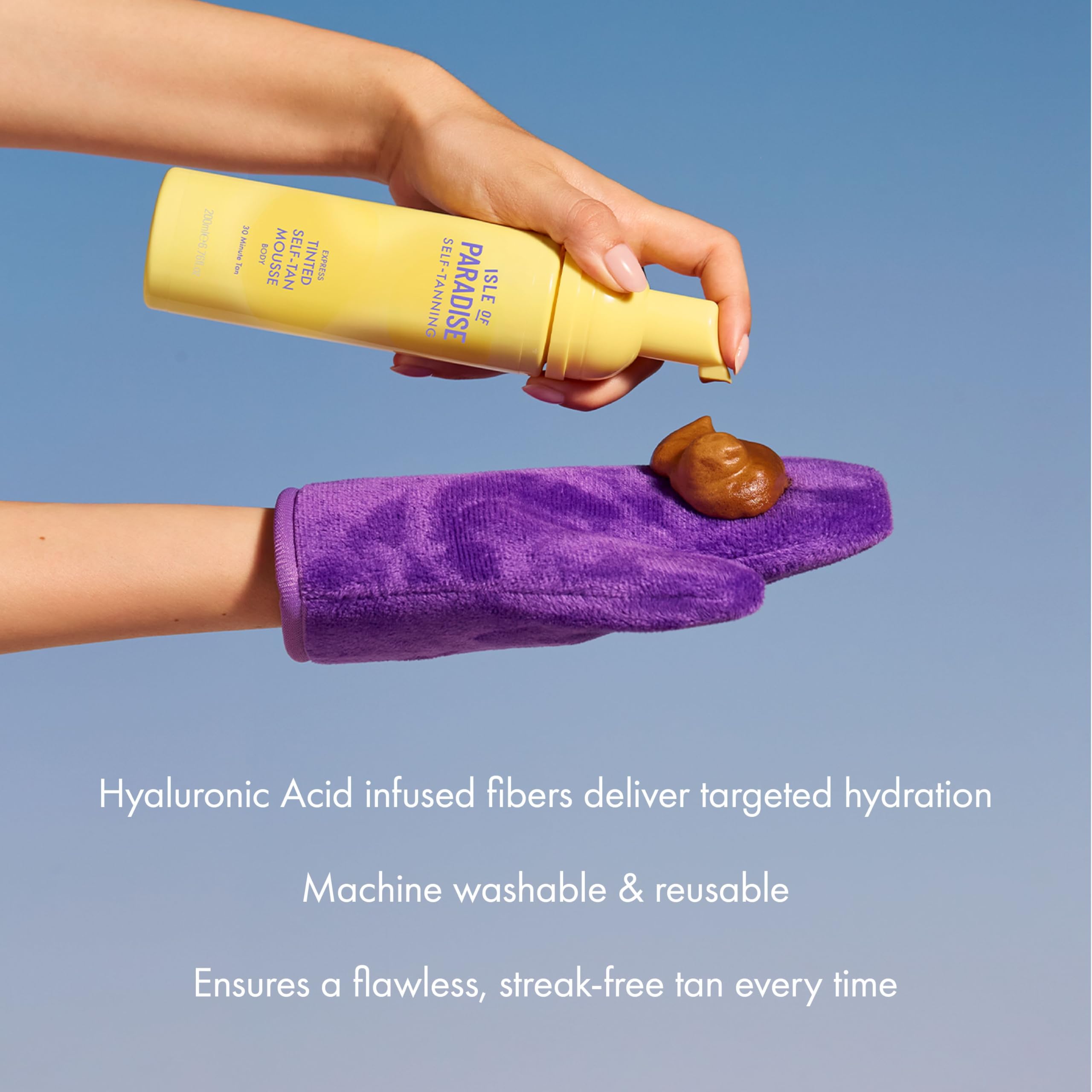 Isle of Paradise Bronzed Bestsellers 3 Piece Self-Tanning Set, Medium Self-Tan Drops, Express Tinted Self-Tan Mousse, Streak-Free Tanner, Hydrating Formula with Hyaluronic Acid & Niacinamide