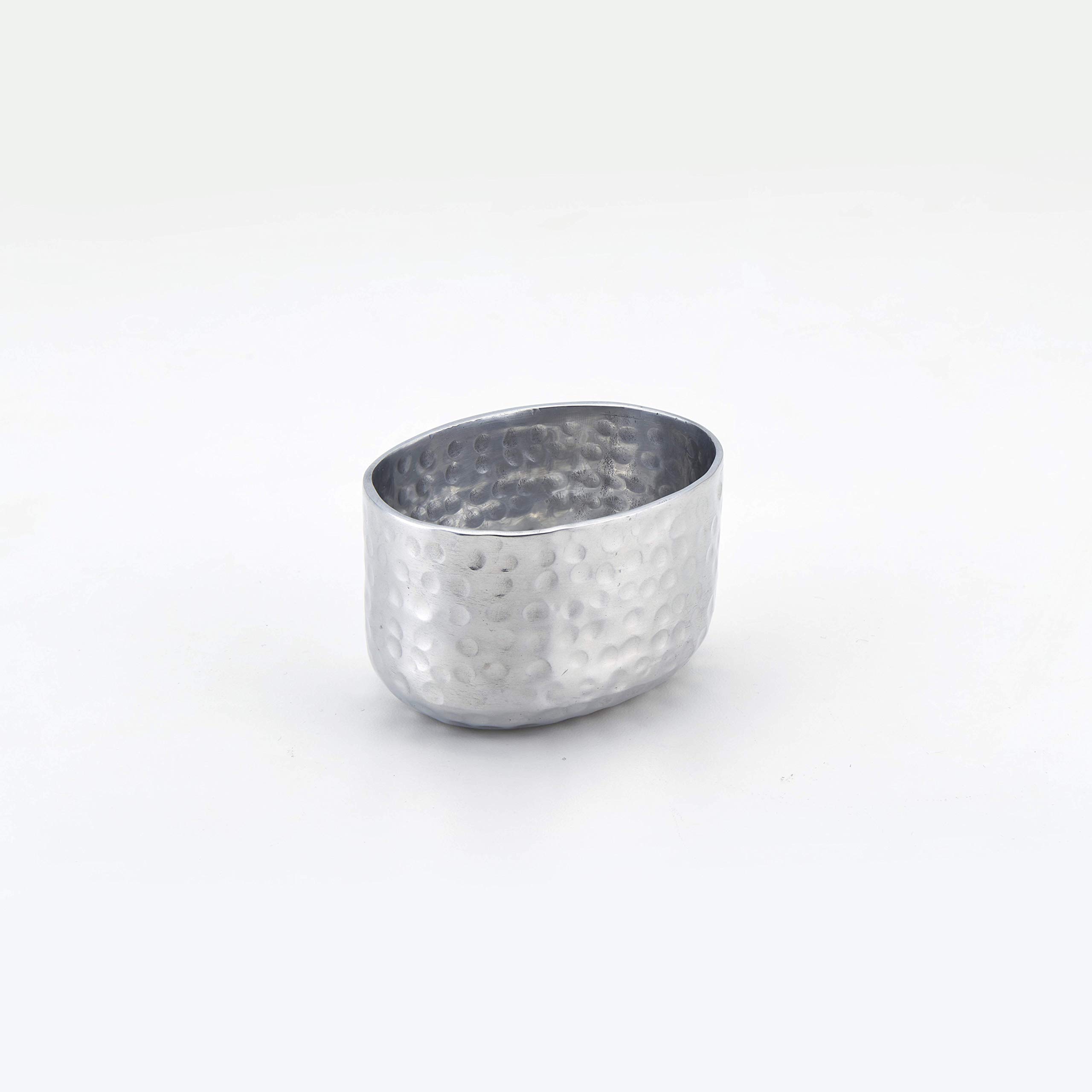 American MetalcraftASPS Hammered Aluminum Sugar Packet Holder, Silver, 6-Ounces