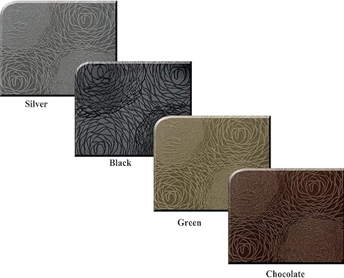 Miniatura 4 de Royal Hotel Bedding Lexington - Paneles de cortina de jacquard con ojales verdes, 2 paneles, 52 x 96 pulgadas cada uno