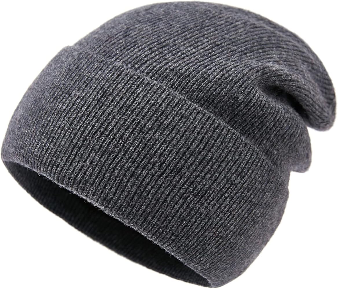 Lallier 100% Merino Wool Beanie for Men and Women, Pure Wool