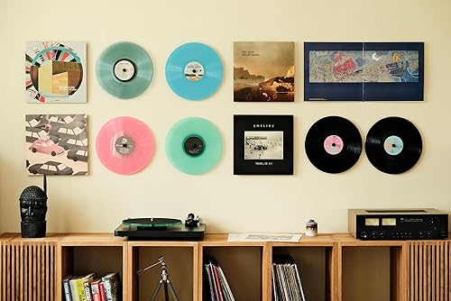 Miniatura 6 de Adaptador  Pantalla de vinilo invisible de 12 pulgadas  Muestra tus discos de vinilo como obras de arte  Sin marcos ni soporte visible  Muestra la