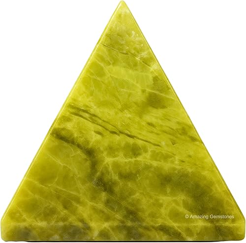 Miniatura 183 de Amazing Gemstone Lapis Lazuli Pyramid Crystal Healing Stones - 2" Great Pyramid Figurine of Natural Stone Pyramid for Meditation, Reiki, Chakra