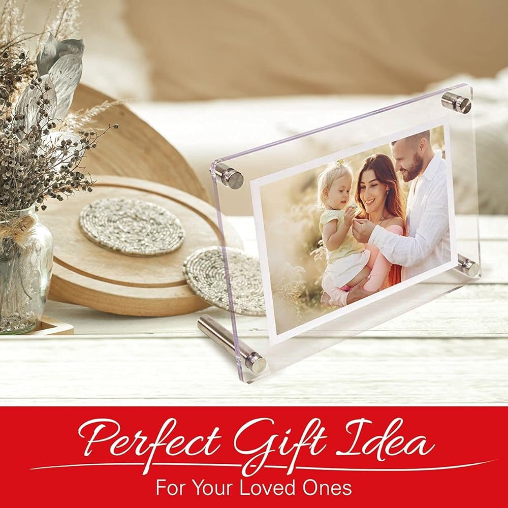 Modern Gallery Acrylic Picture Frame, Clear Acrylic Nepal | Ubuy