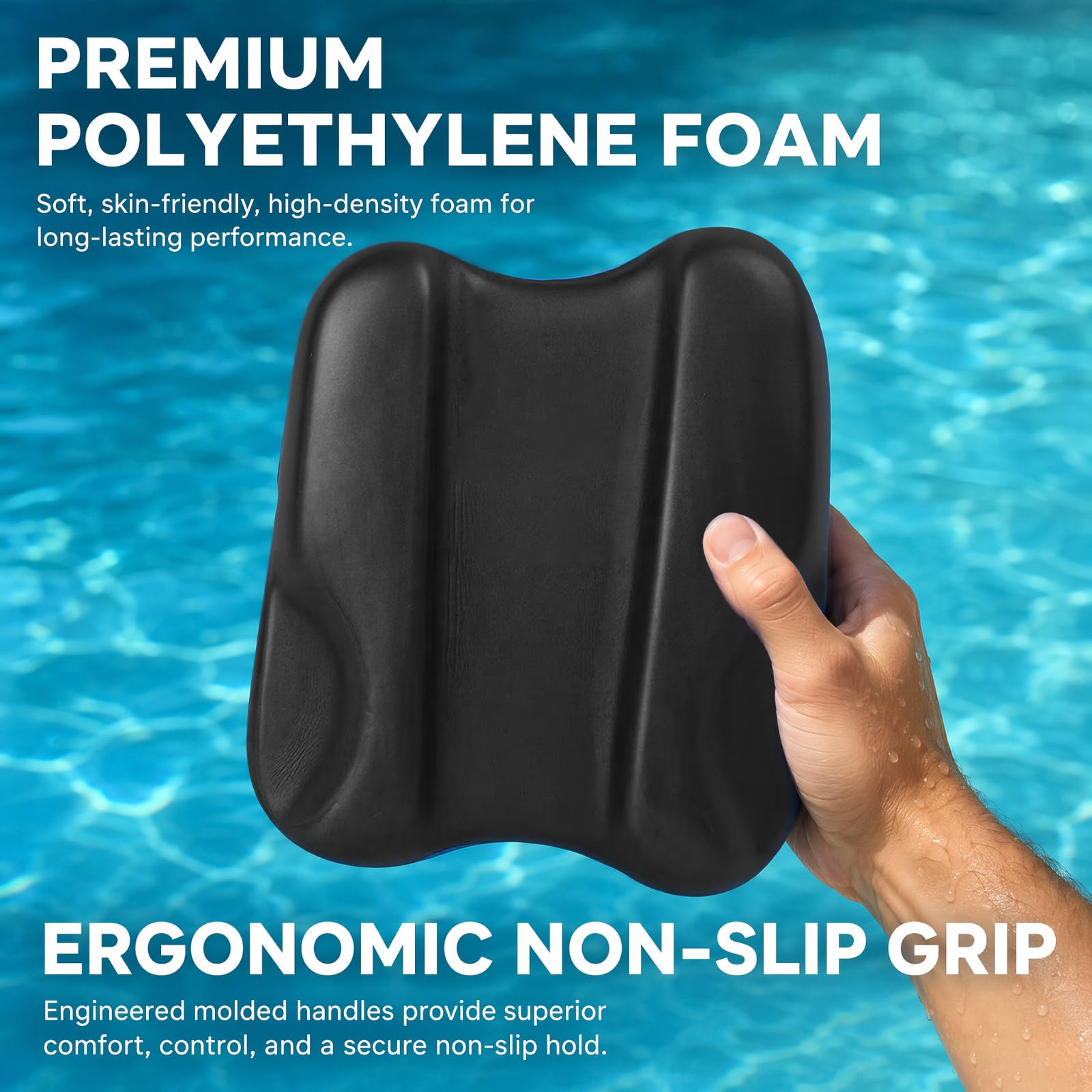 RANJIMA Pull Kick Schwimmbrett, Schwimm-Trainingshocker Pullbuoy, Swim Training Tool, Pullbuoy optimierung der Technik und Wasserlage beim Schwimmtraining