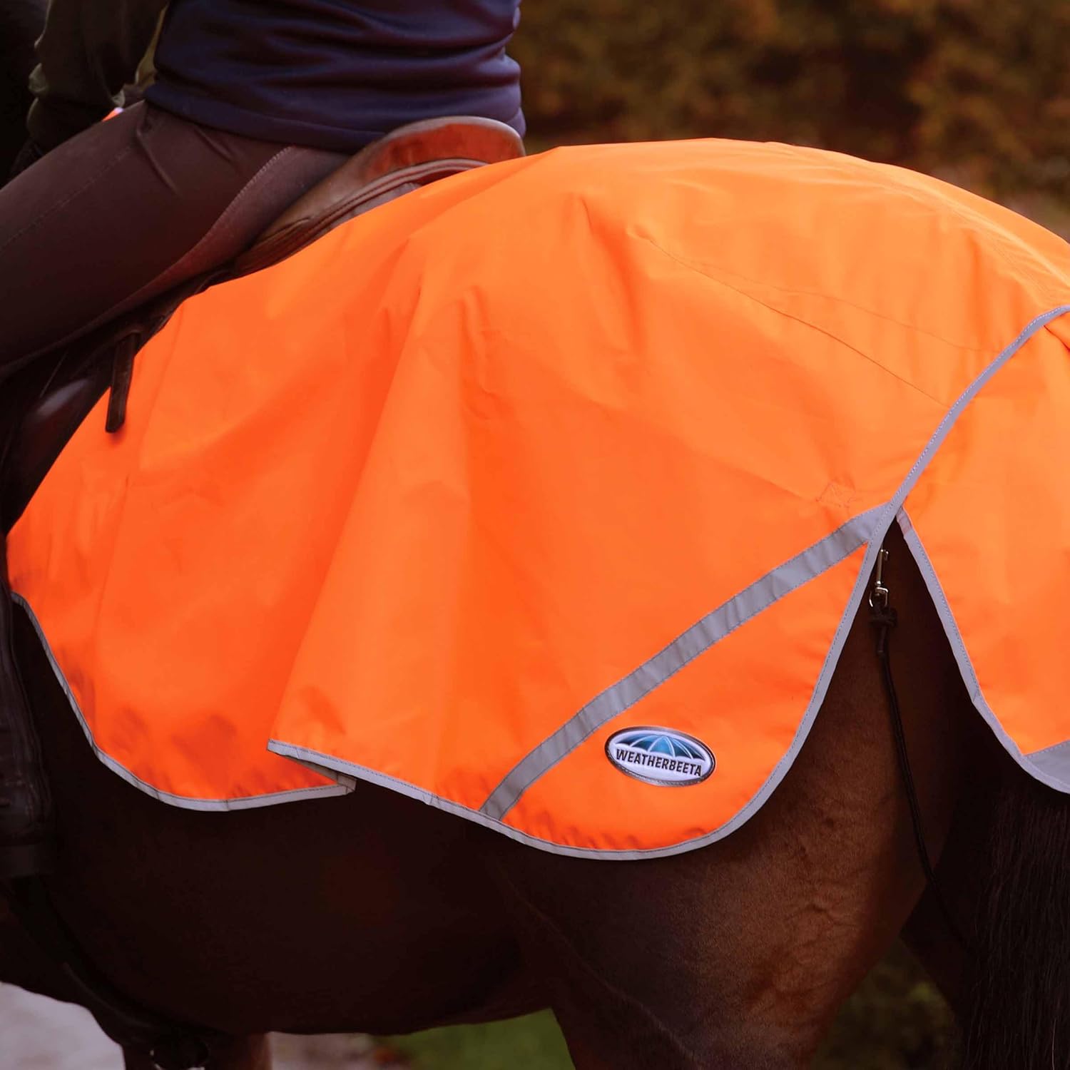 Weatherbeeta 300D Reflective Exercise Sheet X Small Orange