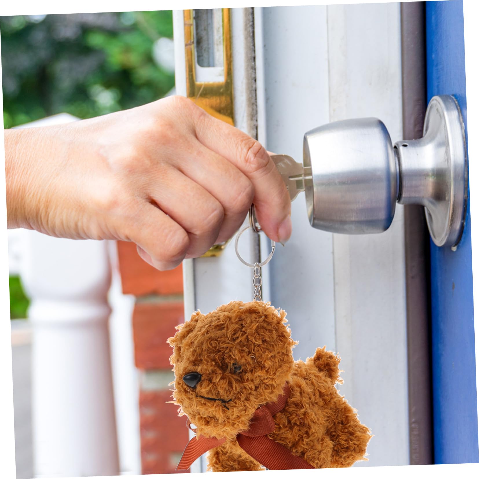 UPKOCH 10pezzi Portachiavi Animali Peluche Ciondolo Per Zaini Con Cagnolino Di Peluche Accessori Chic e Originali Per Chiavi e Borse Per Amanti Degli Animali