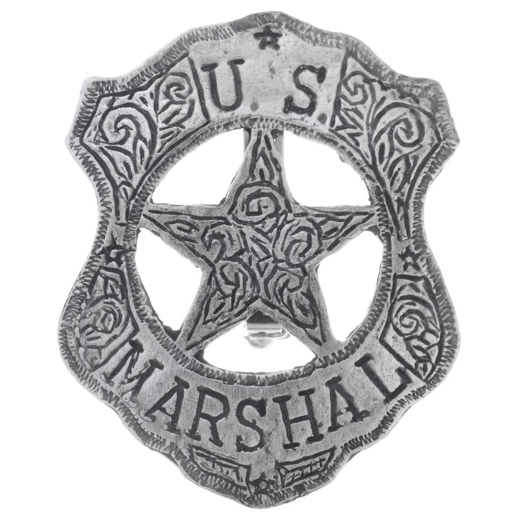 Artisan Owl Old West Replica Metal Pin - Western Costume Prop for Historical Reenactments, Themed Parties, Events & Gatherings