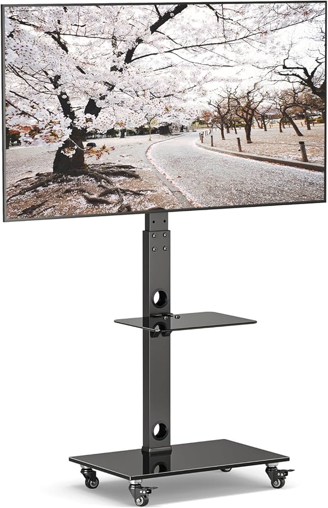 テレビスタンド テレビ台 キャスター付き 白 耐荷重40kg 高さ調節 楽天市場】液晶テレビスタンド 40kgの通販