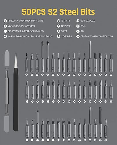Miniatura 7 de Fanttik Mini destornillador eléctrico E1 Pro con 24 puntas magnéticas y mini destornillador eléctrico E1 MAX con 50 puntas magnéticas
