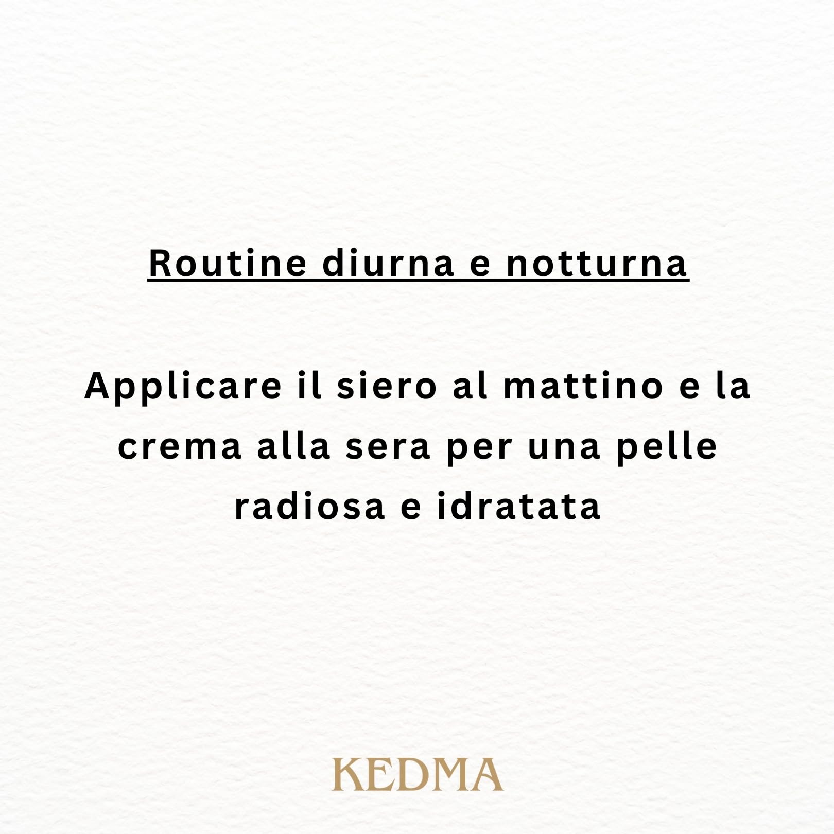 Kedma - Set Crema e Siero Viso con Oro 24K - Ringiovanimento e Idratazione - 50ml+50g