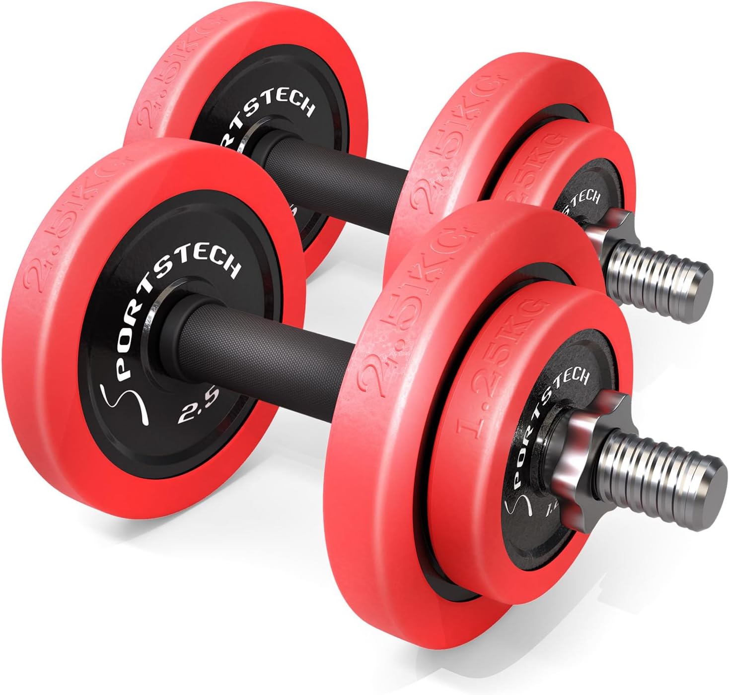 Sportstech AH300 — photo produit haltère et barre