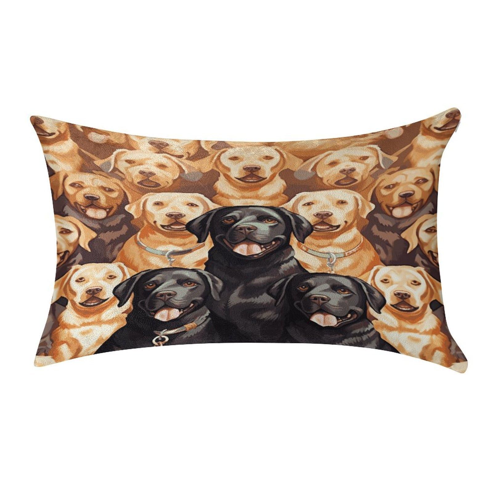 FekiLoot Labrador Retriever Dogs Pillow Covers Home Decor Pillow Cases