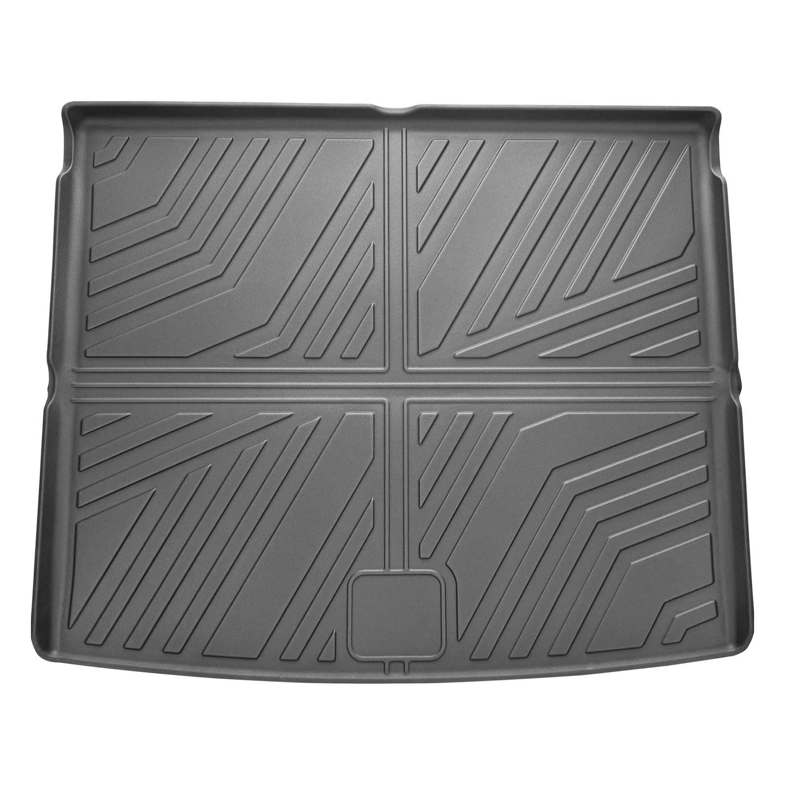 GAFAT Compatibile con VW Tiguan 3 2024 2025 2026 Tappetino per Bagagliaio, Facile da Piegare, Ti-guan iii 2025 Accessori Tappetini in TPE per Tutte Le Stagioni, Bordo Alto 3D, Multifunzione