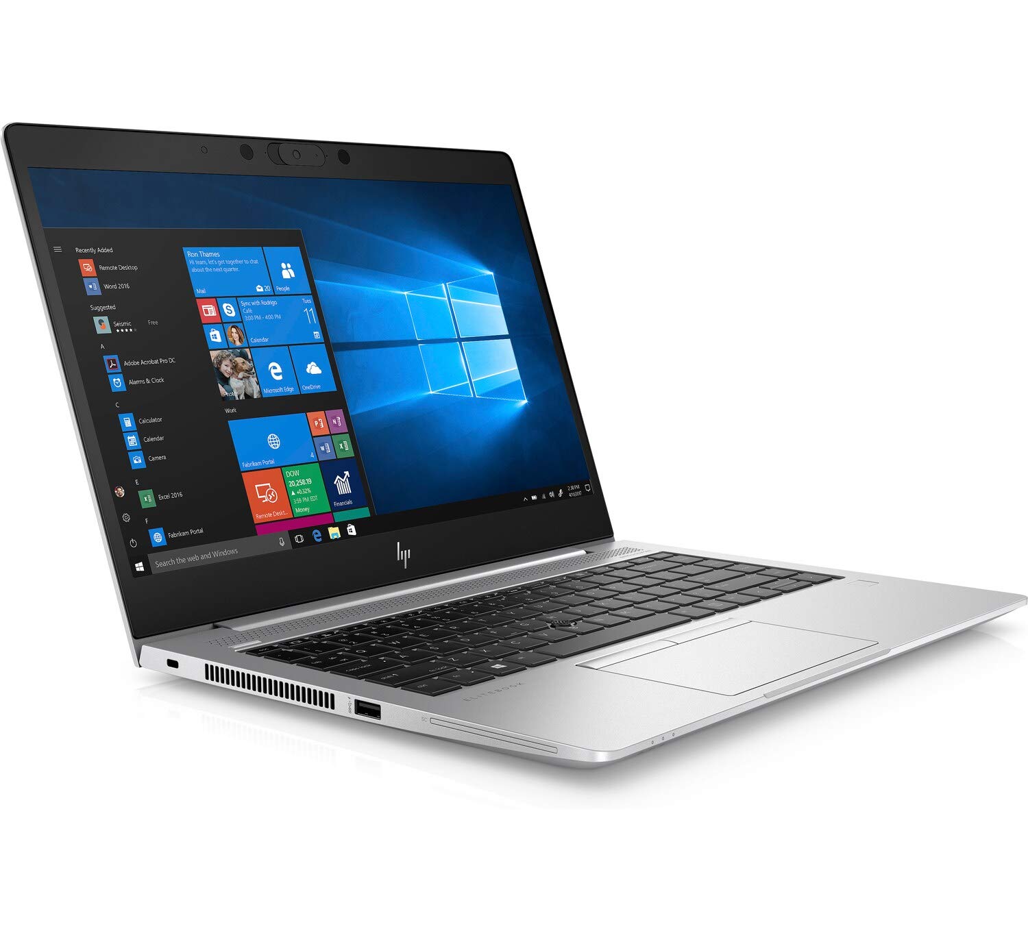 HP Elitebook 745 G6 Notebook PC Amd Ryzen 7 3700U Ram 16Gb SSD 256Gb Display 14" FullHD Webcam Windows 11 Pro (Reacondicionado)