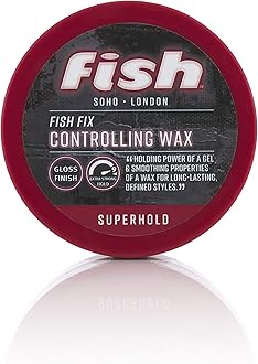 FISH Superhold Fish Fix Controlling Hair Wax - Packaging May Vary