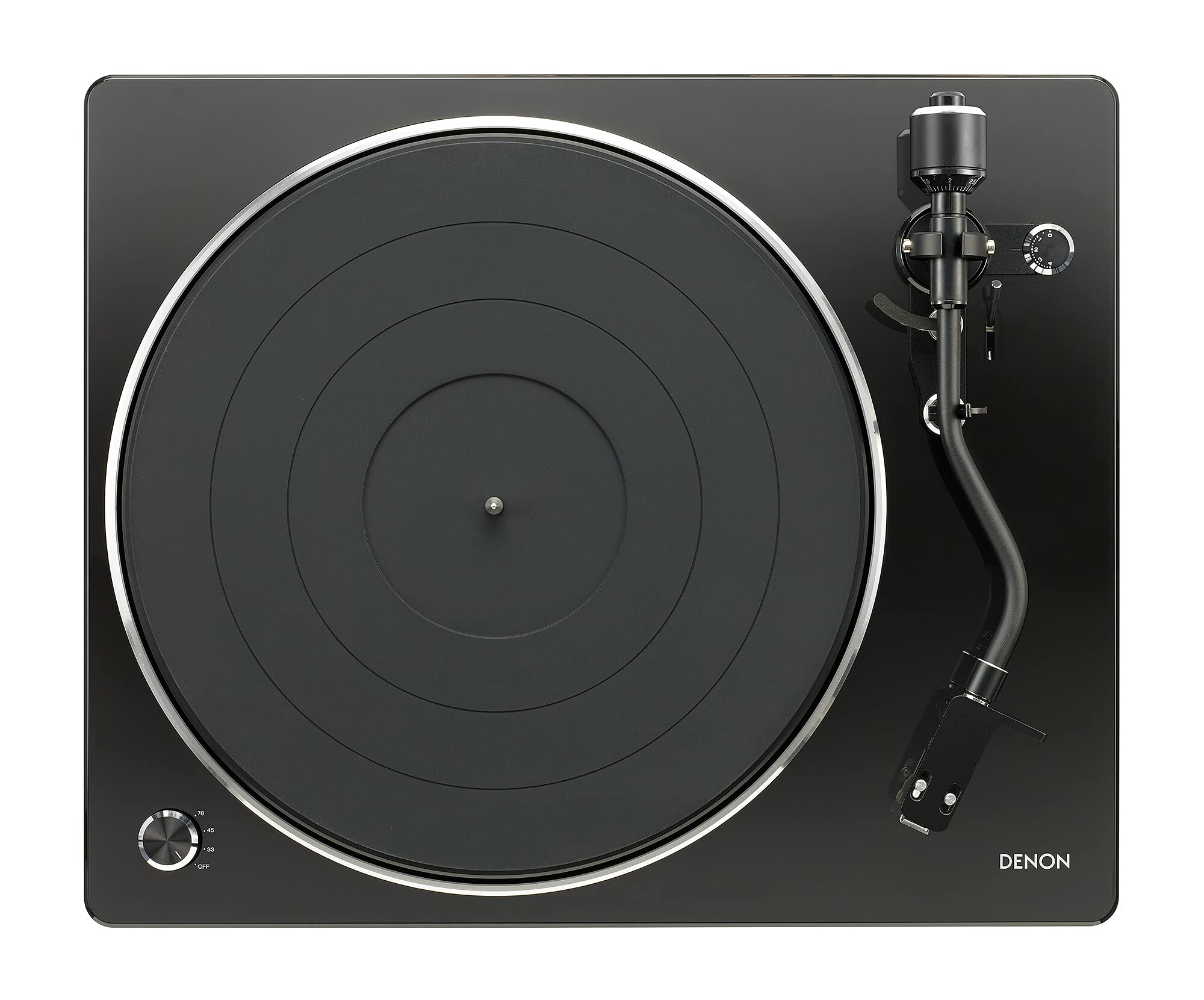 Denon (Dp-450 Usb Czarny) Rejestrator USB, pasek i głowica do automatycznego powrotu Phono