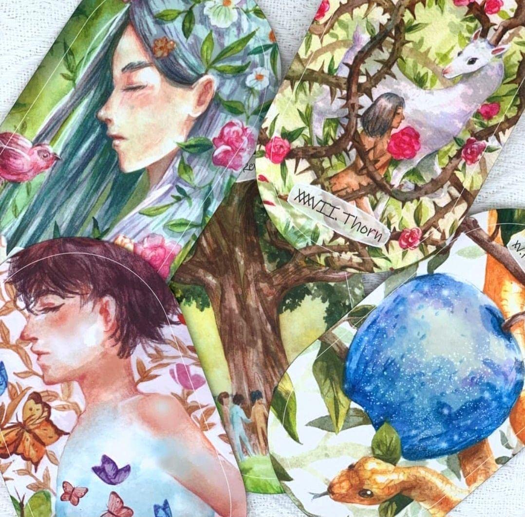 Amazon.co.jp: 楕円形 野生児 オラクルカード 海外お取り寄せ 全40枚