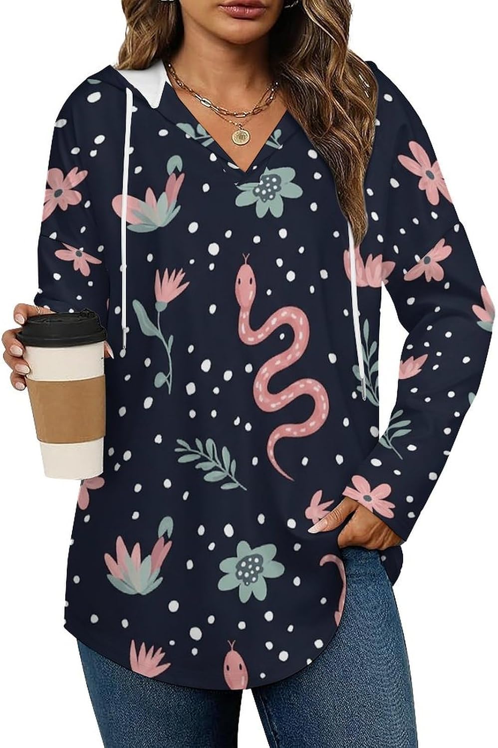 Women Fashion Tops Hoodies for Women Pullover Sweatshirts Casual Long SLeeve Shirts Loose Lightweight Workout