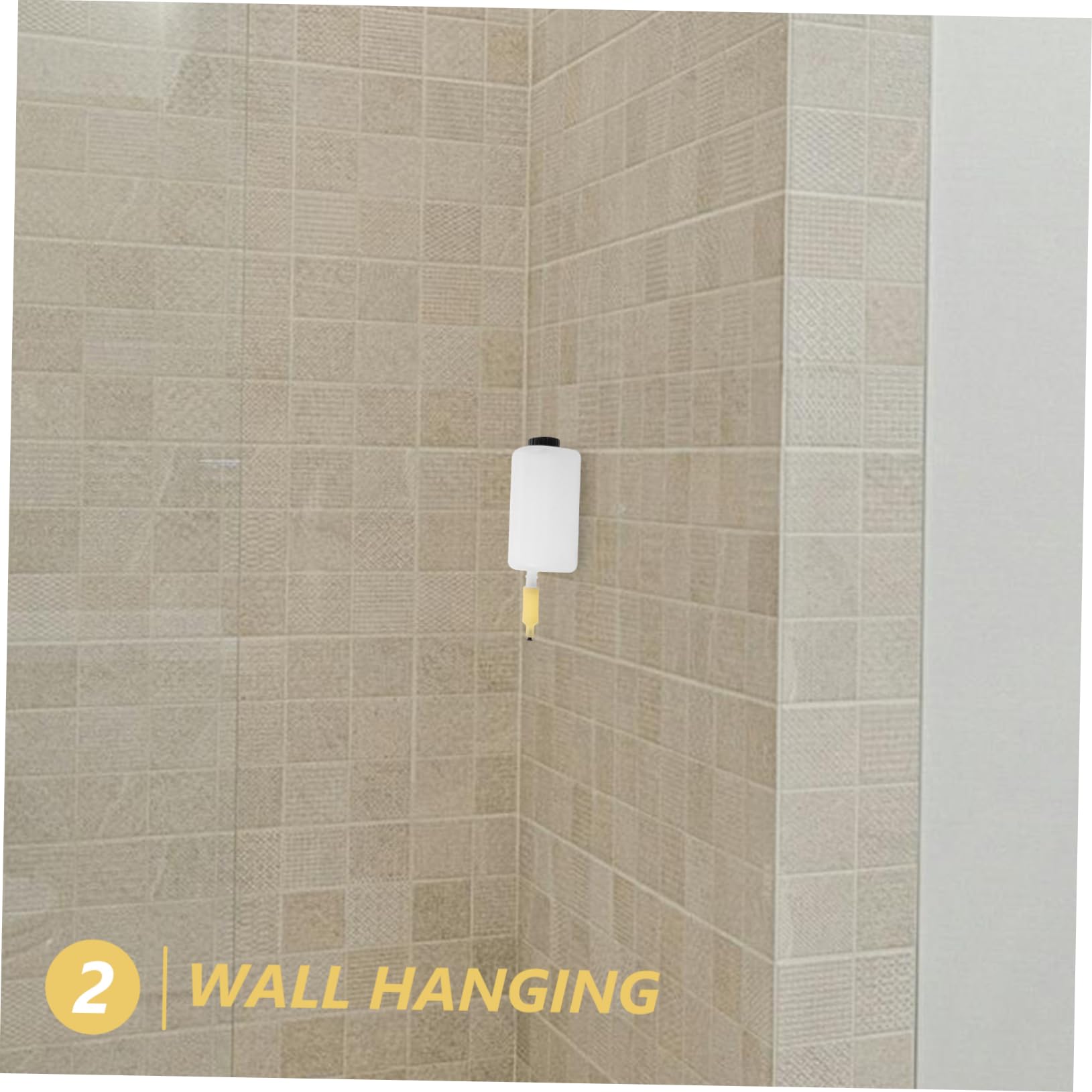 Wakauto Detachable Inner Bottle Pump for Soap Dispenser Wall-Mounted Shampoo Dispenser Parts