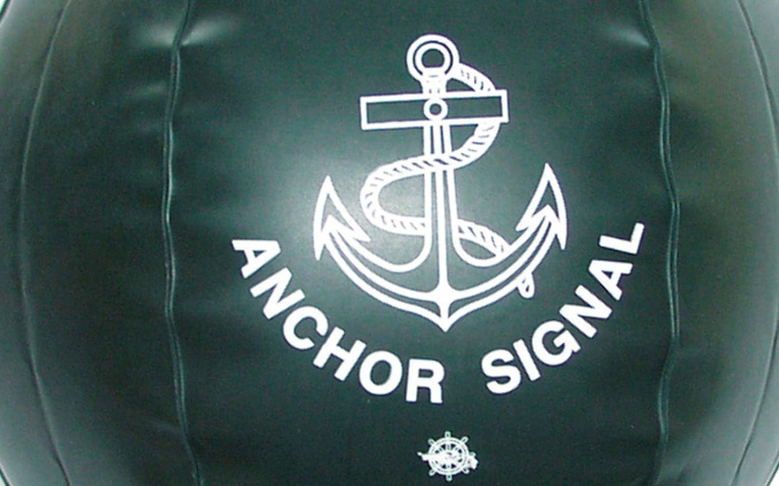 Ankerball aufblasbar Durchmesser 40 cm für Segelboote Signalball