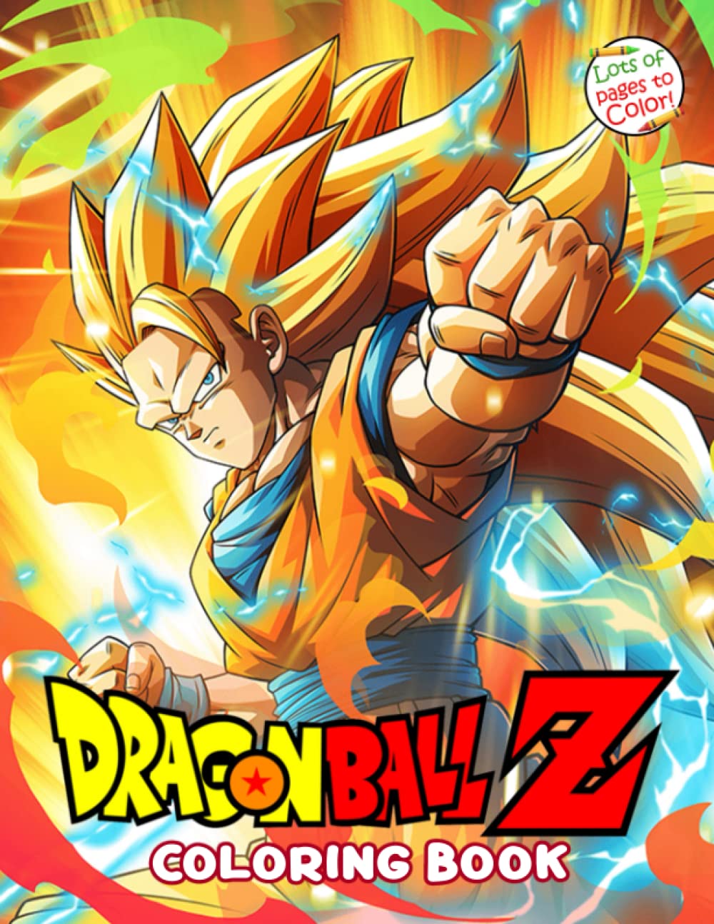 Buy Dragon Ball Z Coloring Book: 50+ Amazing Coloring Pages For Kids