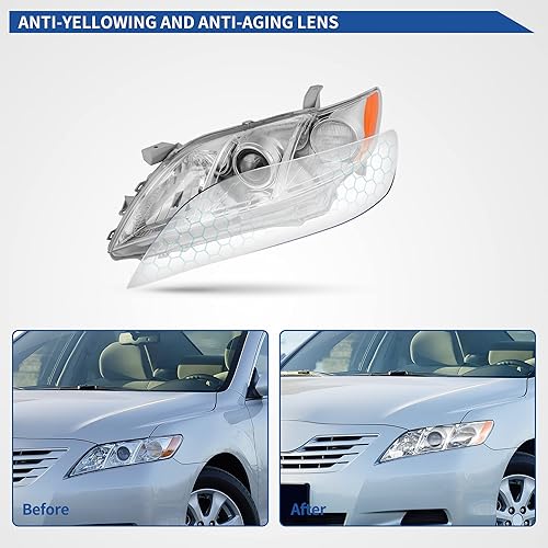 Miniatura 107 de oEdRo Faros delanteros compatibles con Ford F150 / 06-08 Lincoln Mark LT Pickup 2004, 2005, 2006, 2007, 2008, Ford F150 / 06-08 Lincoln Mark LT OE