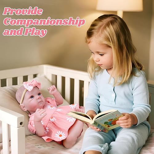 Miniatura 7 de UOFTKIZ Muñecas de bebé Reborn realistas de 20 pulgadas con detalles realistas y cuerpo pesado, regalo perfecto para niños de más de 3 años, abuela,