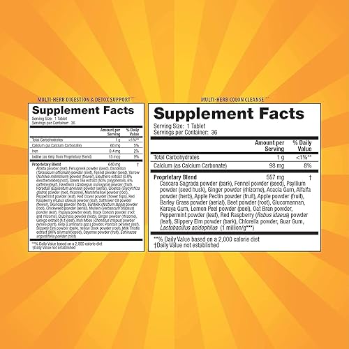 Miniatura 3 de Nature's Secret 7 Day Ultimate Cleanse - 2 partes de limpieza corporal total promueve la digestión y eliminación saludables con mezcla de