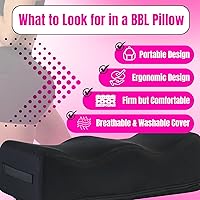 Vista 3 de BBL - Almohada para después de la cirugía, cojín suave para glúteos con tablero de espuma Lipo, almohada para glúteos con tabla de abdominales