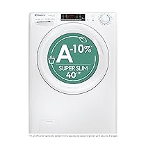 Candy Smart Pro Inverter Lavasciuga Slim 6+4 Kg, Libera Installazione, 1400 Giri, Classe A-20%, Programmi Rapidi, Connessa, App hOn, AxLxP 85x60x45, Bianca – COW 4644TWM61-S