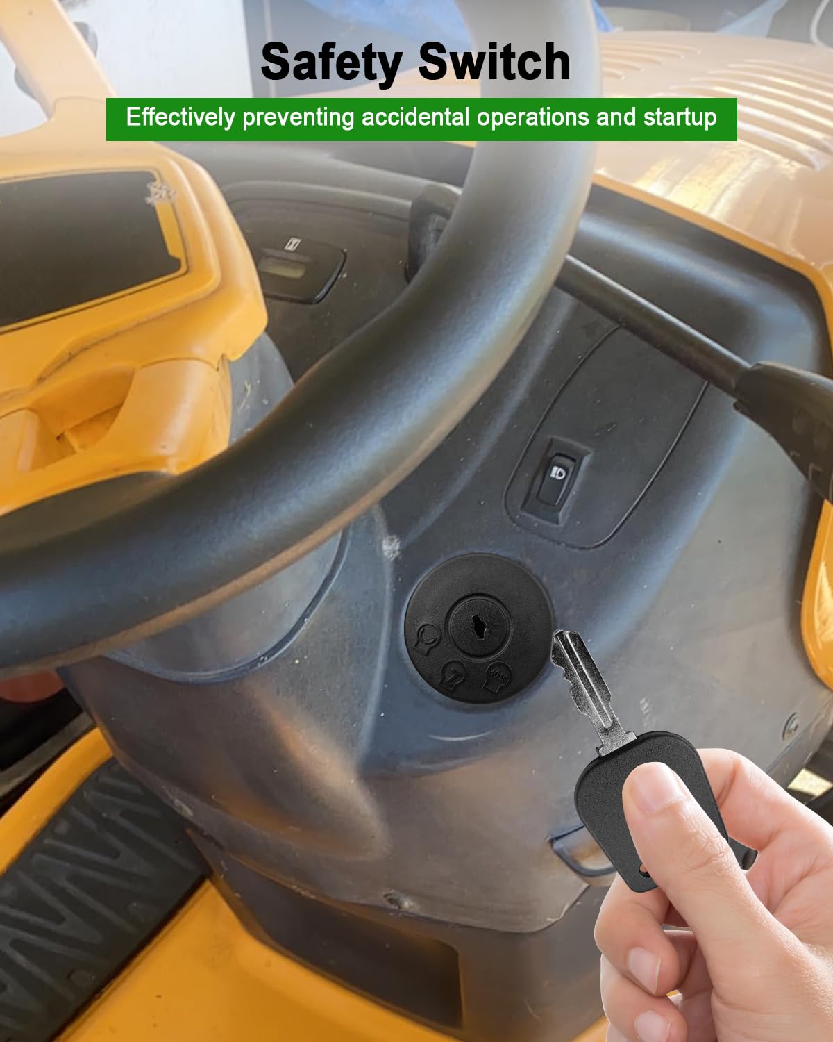 Amazon.com : HUQUZN Ignition Switch with Key Fit for Cub Cadet ZT1