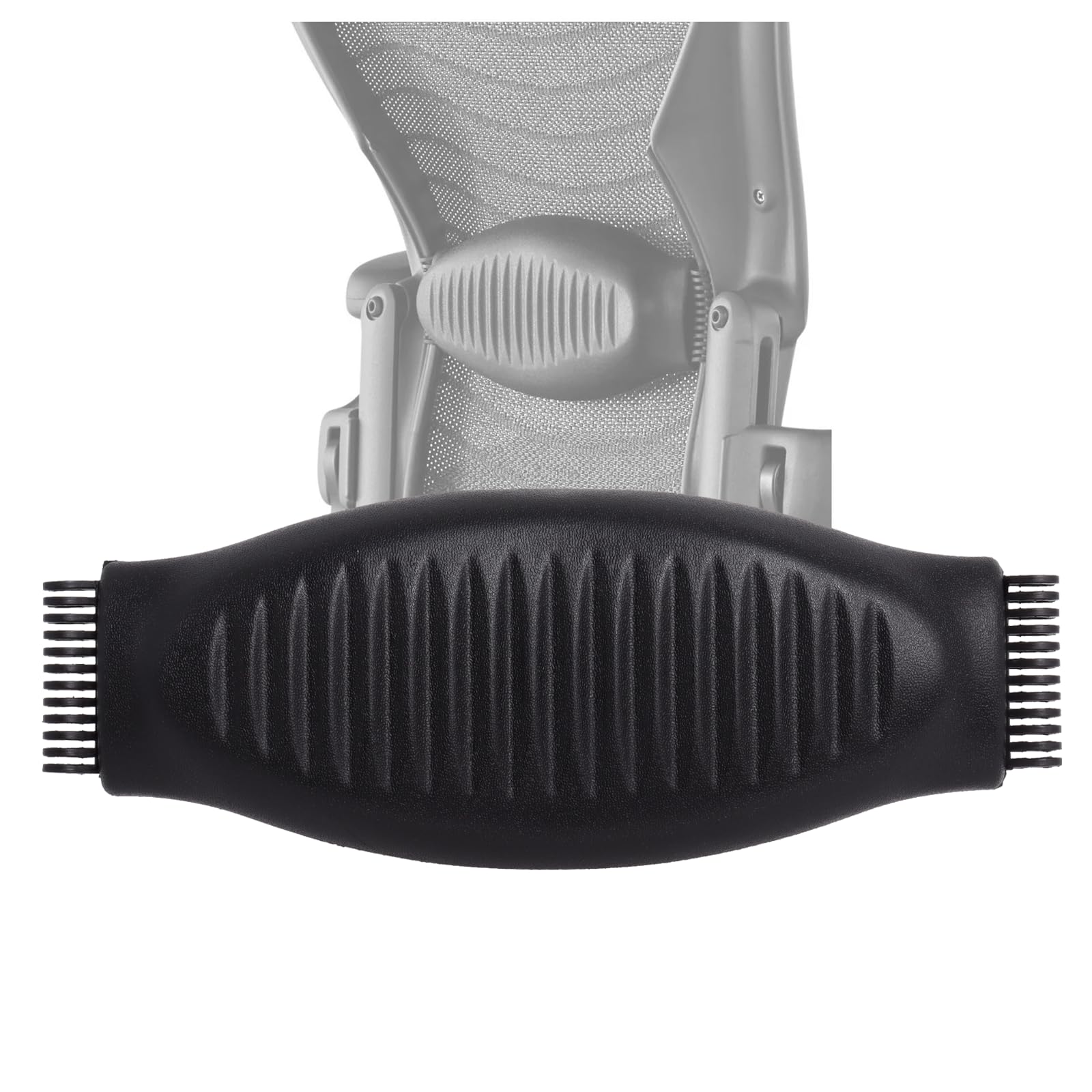 Lumbar Support Pad Replacement for Herman Miller Classic Aeron Chair - Size B: Medium,Black