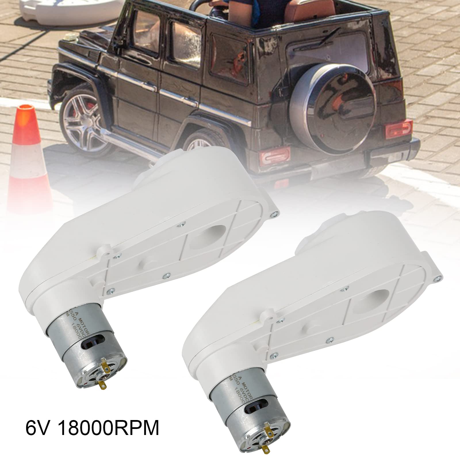Kyaoayo Elektromotor Voor Kinderauto's - 6V 18000 RPM RS390 | Voor Fietsen & Speelvoertuigen
