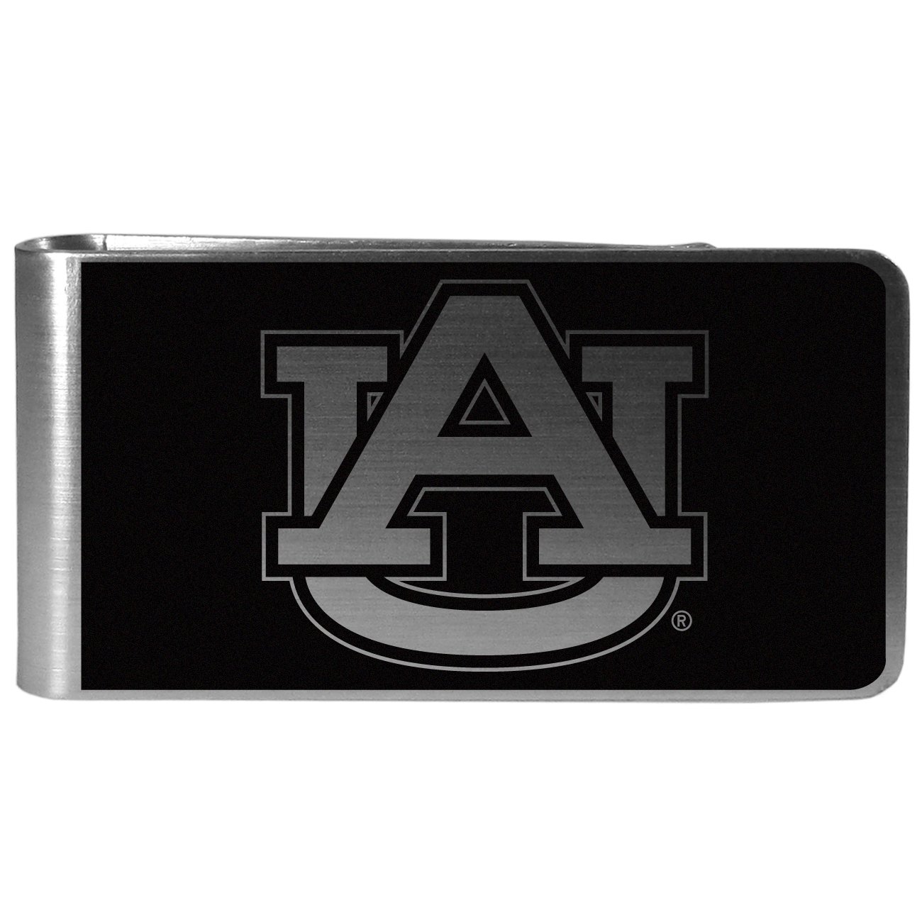 Siskiyou Sports LSU Tigers Black and Steel Money Clip