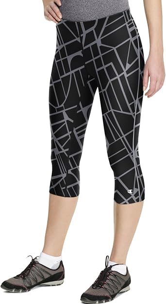 Power Cotton Print Knee Tight 