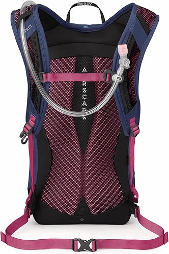 Miniatura 8 de Osprey Sportlite - Mochila de senderismo ligera de 15 litros con depósito hidráulico para hombres y mujeres, alcalinohotspot rosa