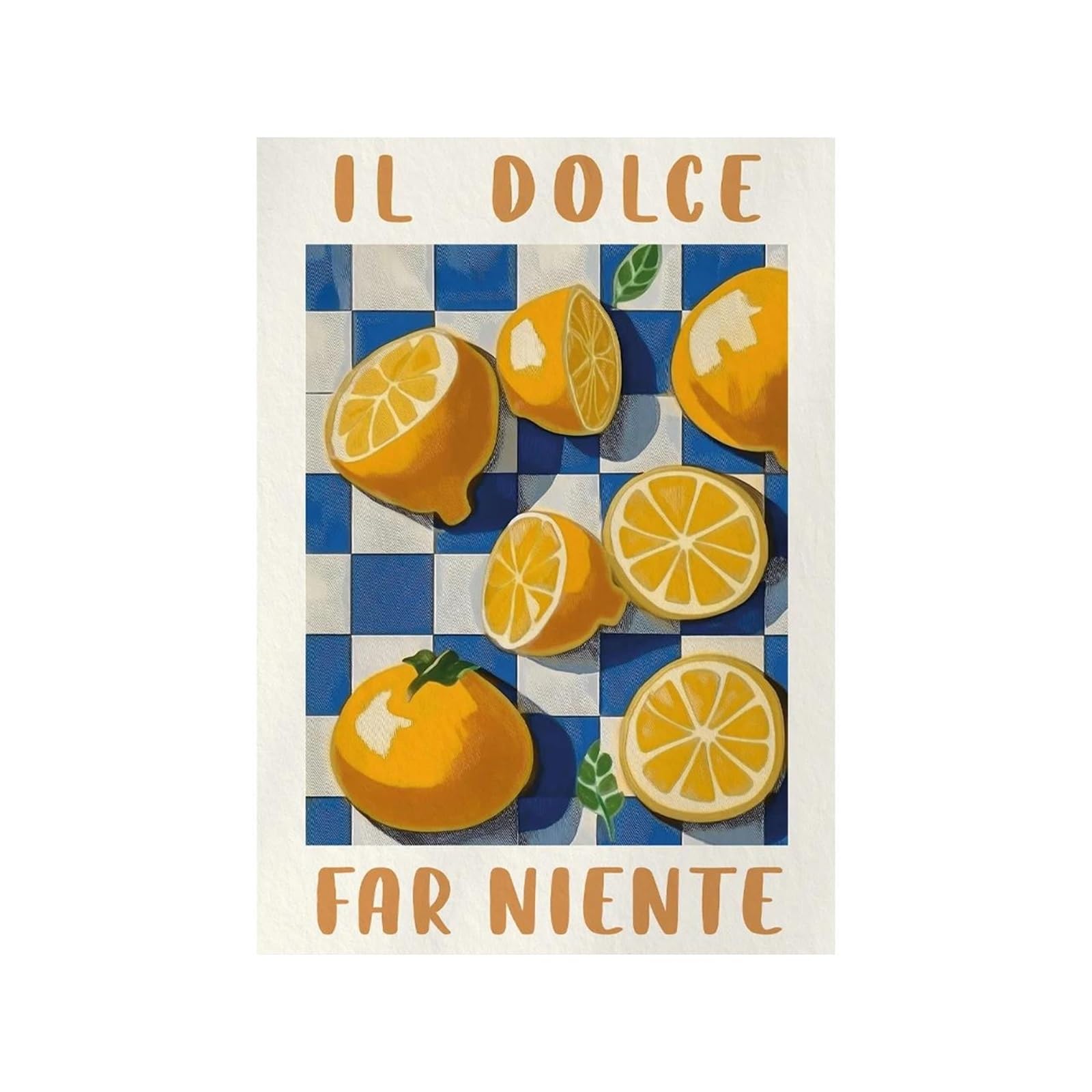 Lienzo de paisajes italianos 40x50cm para un salón estilo cottagecore