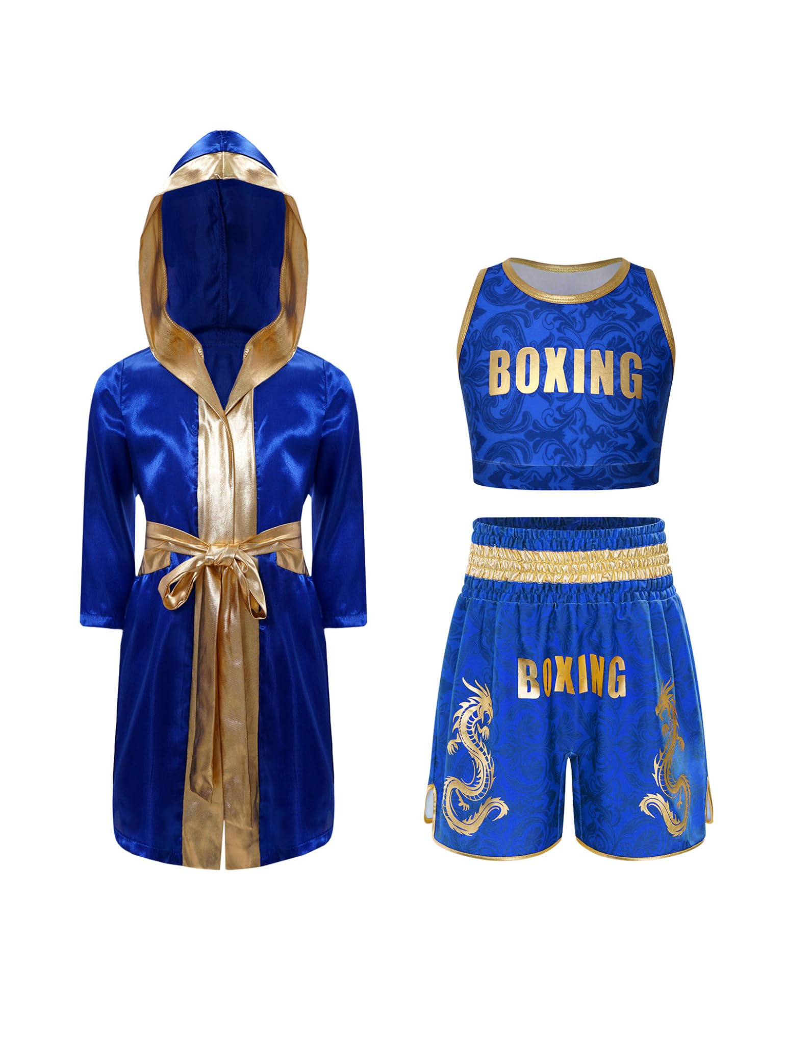 Dziewczęcy strój do sportów walki Muay Thai Kickbox Set odzież