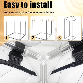 Portable Vocal Booth 33X33X79, Sound Isolation Home Recording Booth | Easy to assemble, with travel carry bag, ideal for podcast, voiceover and indoor singing recording