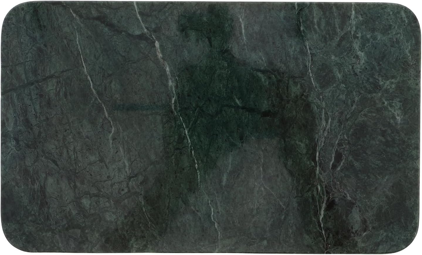 Luxurious Marble Vanity Tray: Bathroom and Kitchen Organizer Plate - 9.8"X5.8" Serving Board with Marbling Texture - Ideal for Makeup and Food