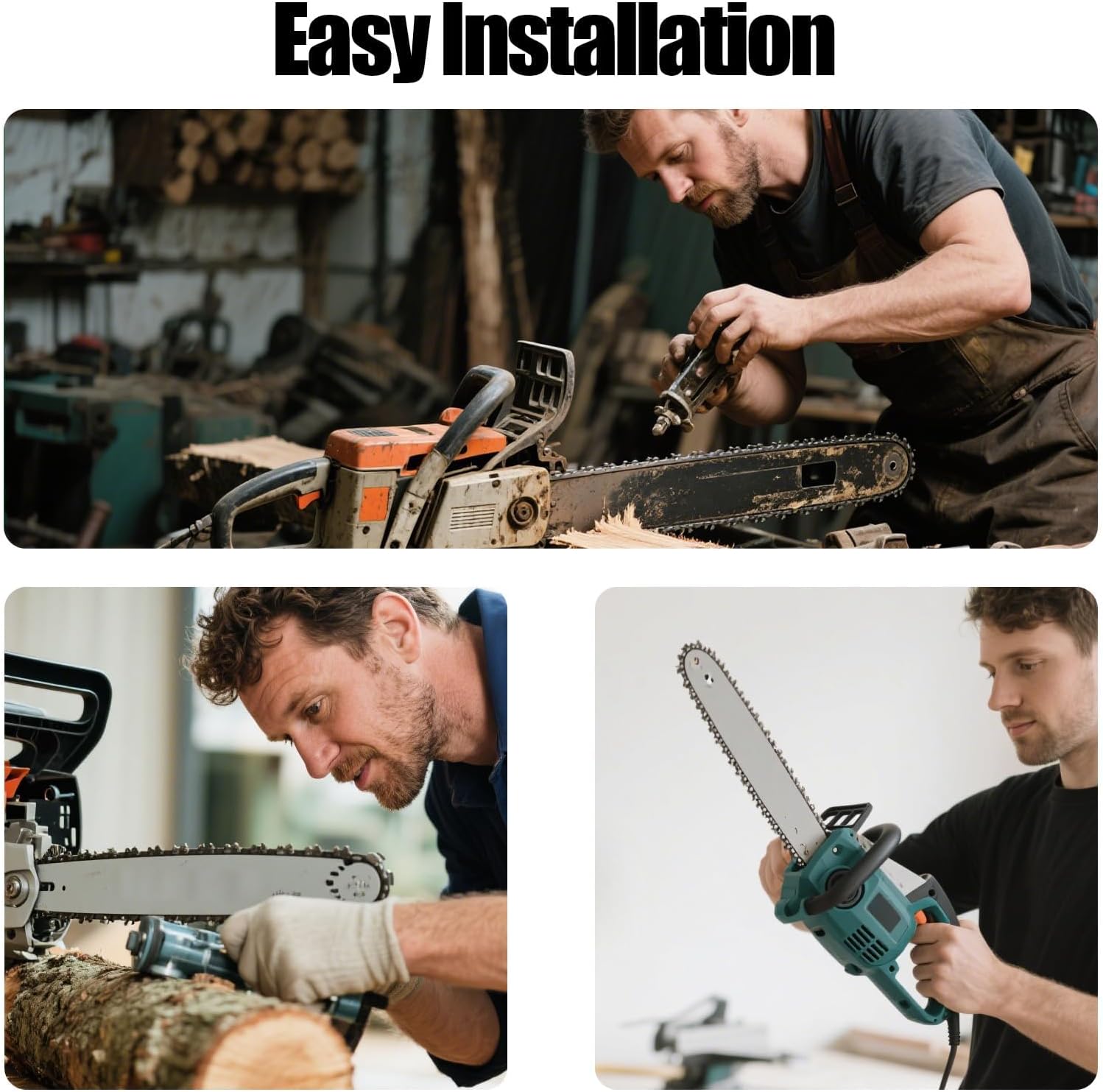 3/8 6T Sprocket Clutch Drum Kit Fit for Poulan Pro P3314 P3416 P3816 PP4218A P3516PR PP3516AVX P4018WT PP4218AVX 4218AVX, Chainsaw Maintenance Replace 501628301 530057905